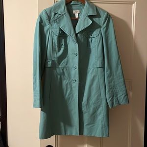 Ann Taylor trench coat.
